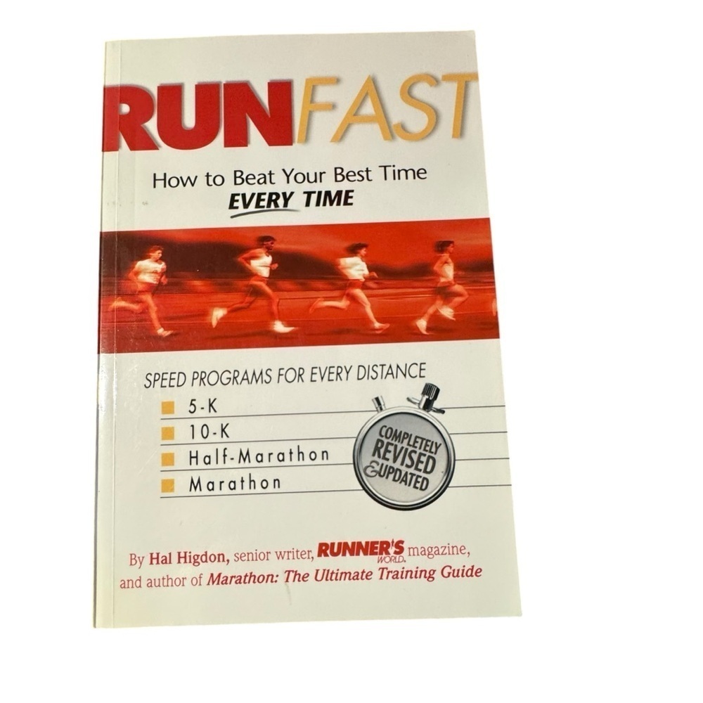 2/$15 RUN FAST by Hal Higdon